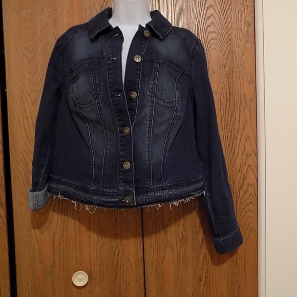 Style & Co. Jackets & Blazers - Cropped Denim Jacket by Style&Co. M NWT